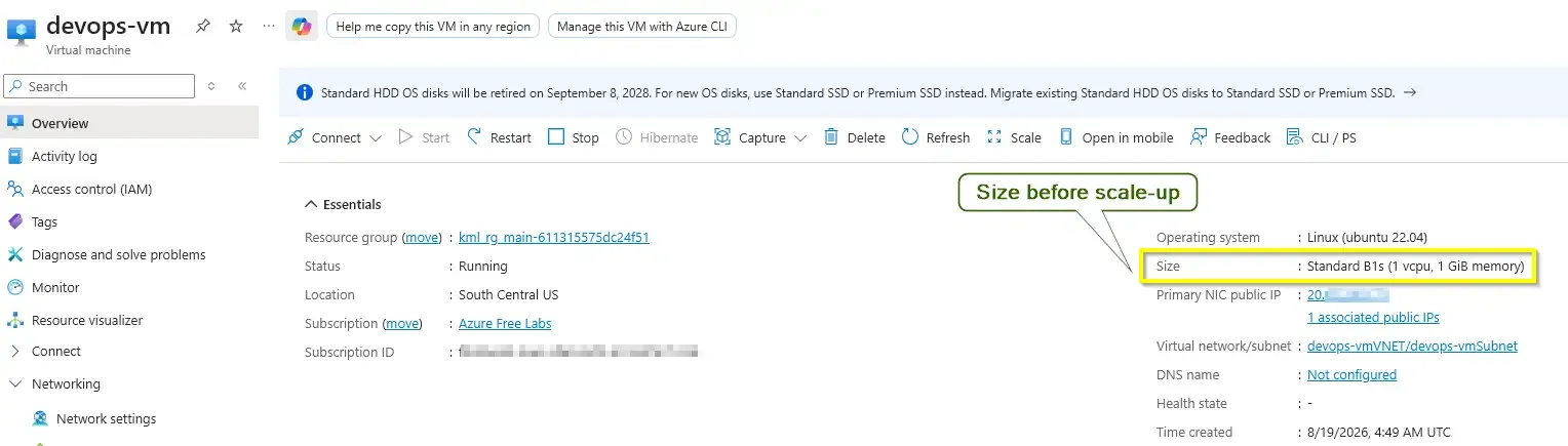 Azure Configuration