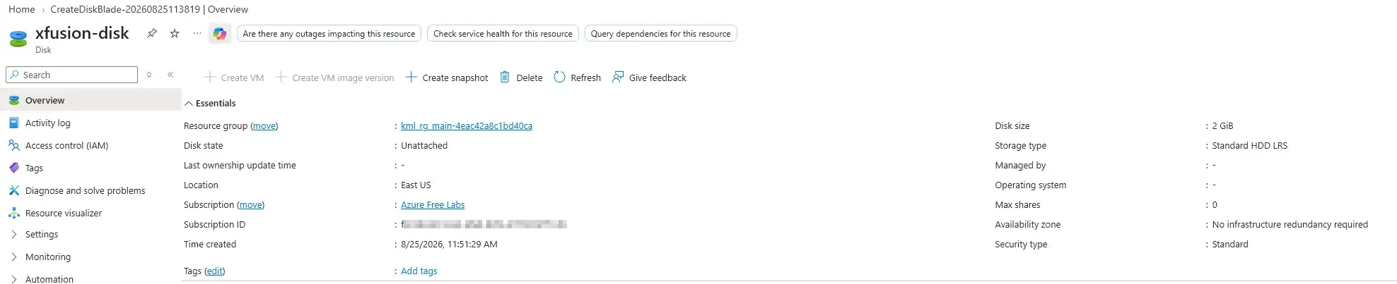 Azure Configuration