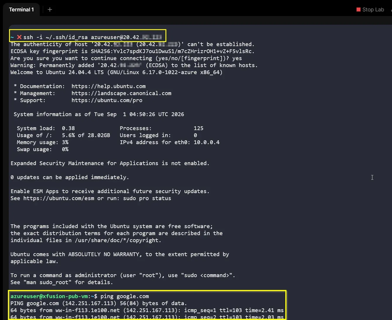 VM Network Settings and NSG