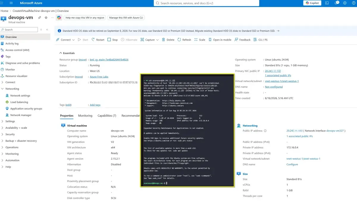 Azure Configuration