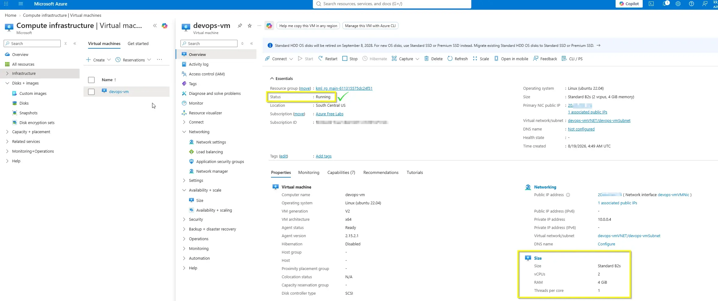 Azure Configuration