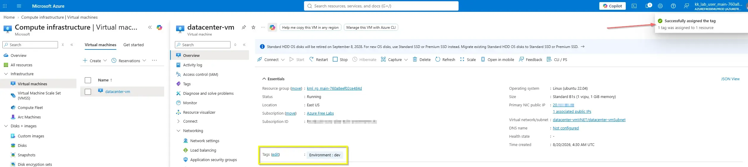 Azure Configuration