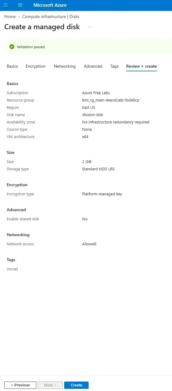 Azure Configuration